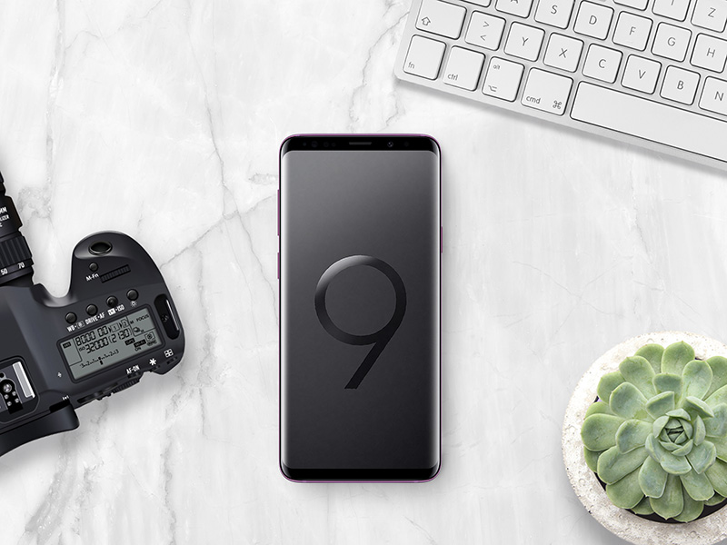 三星Galaxy S9 Plus模型(PSD素材) 三星GalaxyS9Plus模型(PSD)
